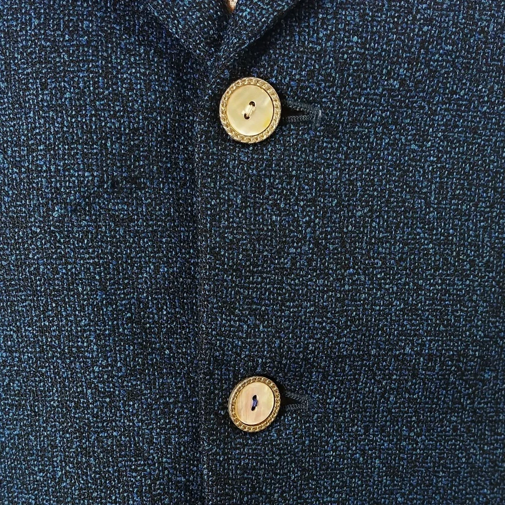Lynbrook 1970's Vintage Wool Blazer 44R